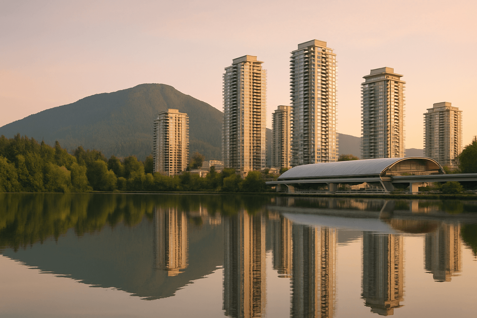 Lafarge Lake & Burke Mountain — Coquitlam, BC